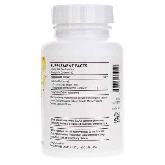 Curcumin Phytosome (formerly Meriva-SF) 1000 Mg THR